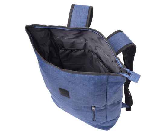 Рюкзак MESSENGER, антрацит, Синий, изображение 6