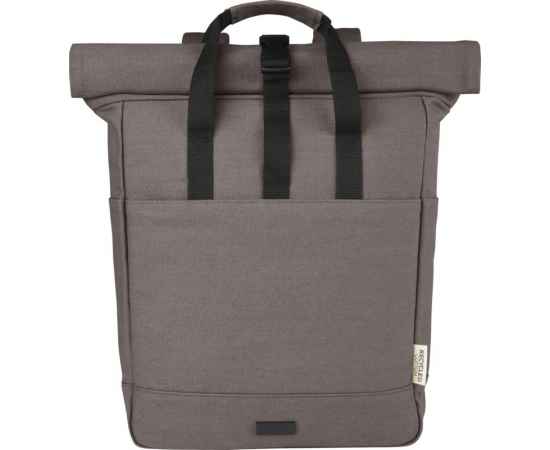 Рюкзак для 15-дюймового ноутбука Joey со сворачивающимся верхом, Серый, изображение 7