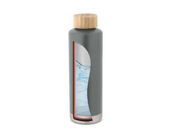NORRE BOTTLE. Термо-Бутылка из нержавеющей стали (термос), Тёмно-серый, изображение 2