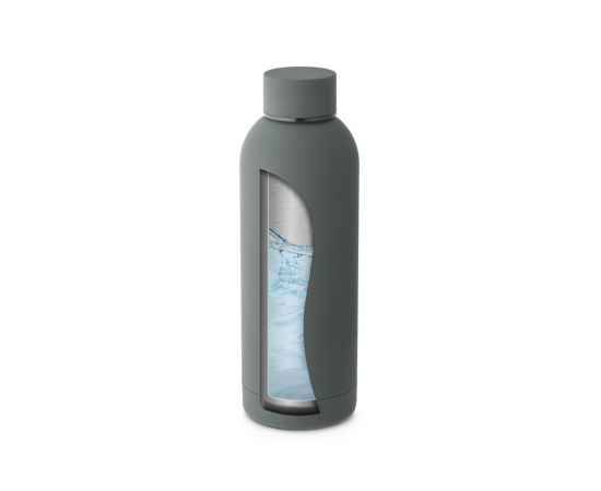 ODIN. Бутылка из нержавеющей стали 550 мл, Тёмно-серый, изображение 2