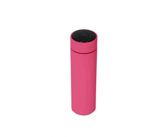 Термос MARK LED soft touch, Розовый, изображение 4