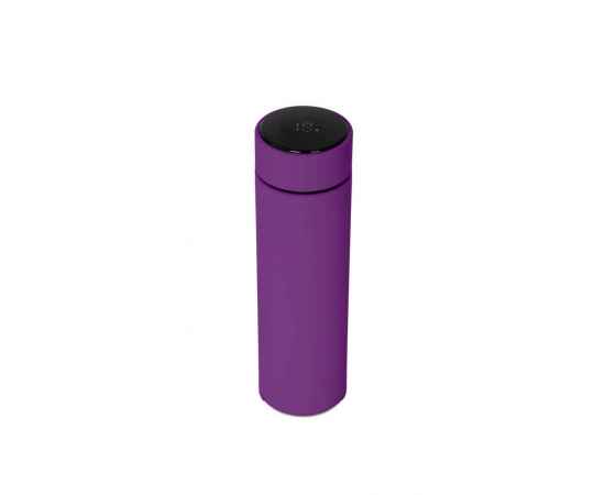 Термос MARK LED soft touch, Фиолетовый, изображение 4