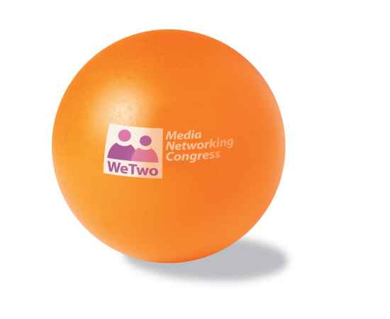 Антистресс 'мячик', оранжевый, Цвет: оранжевый, Размер: 6 см, изображение 3