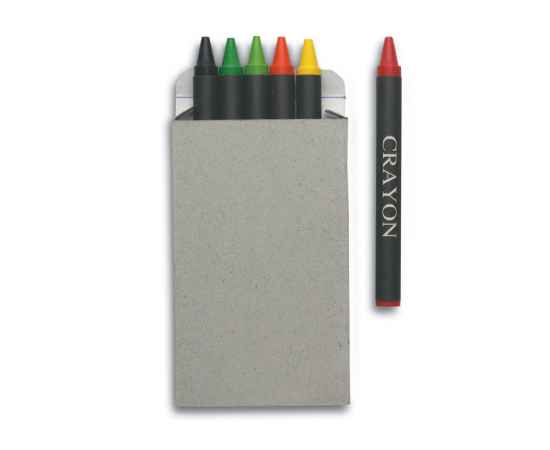 Набор восковых карандашей, многоцветный, изображение 5