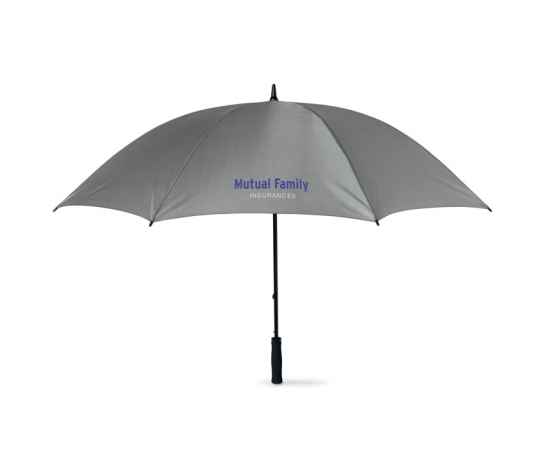Зонт антишторм, серый, Цвет: серый, Размер: 128x97 см, изображение 3