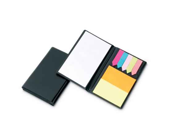 Стикеры цветные и блокнот, черный, изображение 5