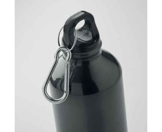 Бутылка 500 мл, черный, Цвет: черный, Размер: 6x20.5 см, изображение 2