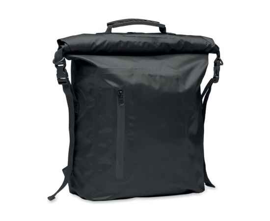 Рюкзак водонепроницаемый, черный, Цвет: черный, Размер: 37x55 см, изображение 5
