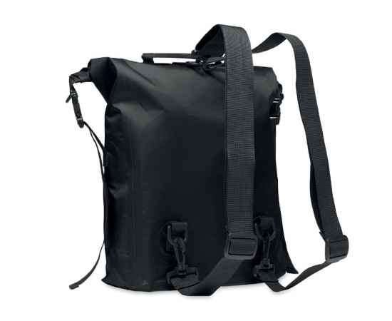Рюкзак водонепроницаемый, черный, Цвет: черный, Размер: 37x55 см, изображение 6