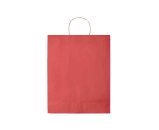 Подарочный пакет больш 90 г/м&#178;, красный, Цвет: красный, Размер: 32x12x40 см, изображение 4