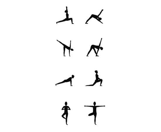Набор для фитнеса и йоги, черный, изображение 4