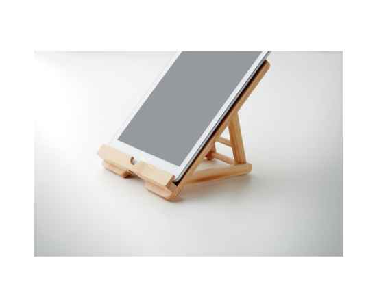 Подставка для планшета бамбук, древесный, изображение 5