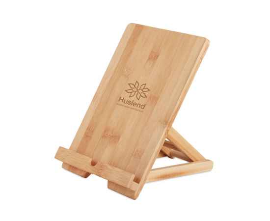 Подставка для планшета бамбук, древесный, изображение 6
