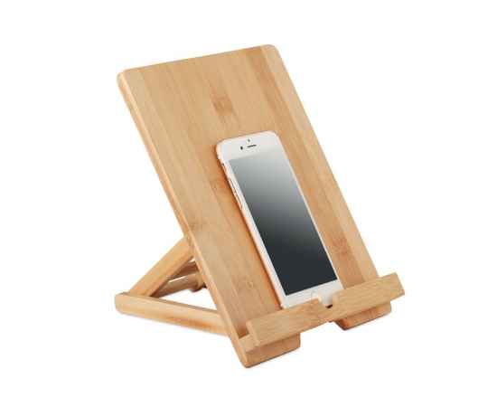 Подставка для планшета бамбук, древесный, изображение 8
