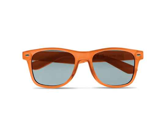 Очки солнцезащитные, прозрачно-оранжевый, Цвет: прозрачно-оранжевый, Размер: 14x4.5x13.5 см, изображение 2