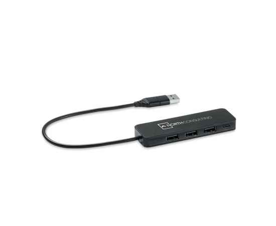 Разветвитель USB, черный, изображение 3