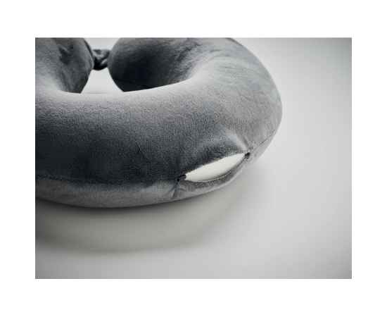 Подушка дорожная, серый, изображение 2
