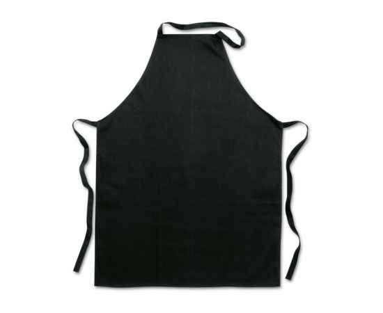 Кухонный фартук из хлопка, черный, Цвет: черный, Размер: 65x90 см, изображение 5