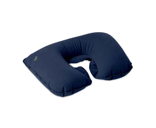 Подушка надувная в чехле, синий, Цвет: синий, Размер: 18x12 см, изображение 3