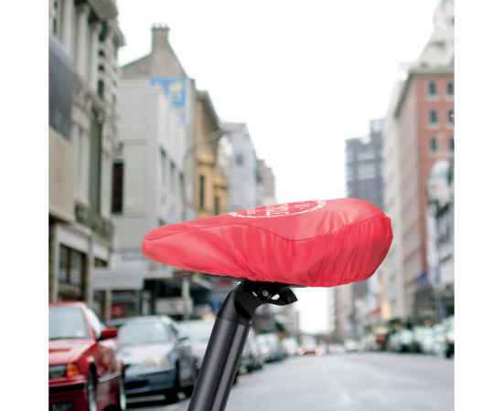 Чехол для велосипедного седла, красный, Цвет: красный, Размер: 23x25x7 см, изображение 2