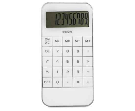 Калькулятор, белый, изображение 2