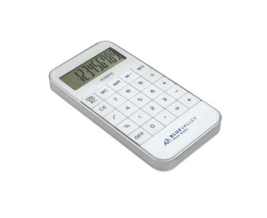 Калькулятор, белый, изображение 3