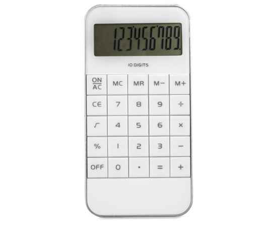 Калькулятор, белый, изображение 4