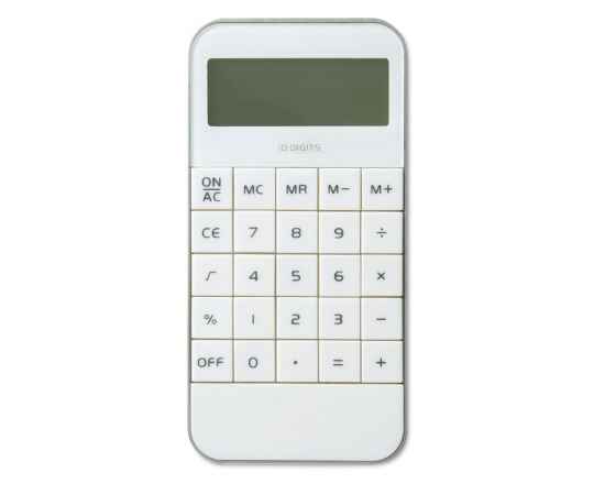 Калькулятор, белый, изображение 5