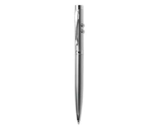 Ручка с лазерной указкой, серебряный, изображение 5