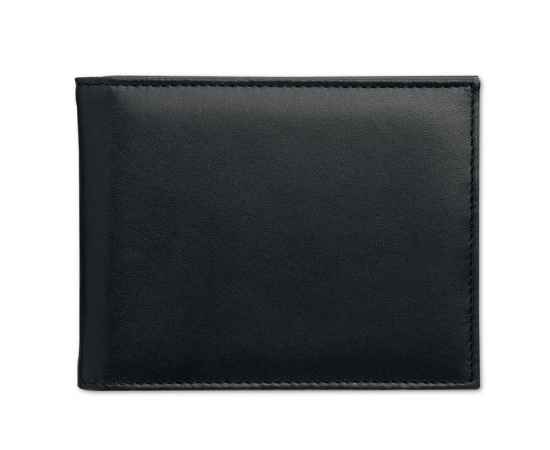 Бумажник, черный, изображение 5