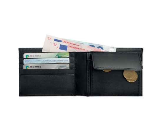 Бумажник, черный, изображение 6