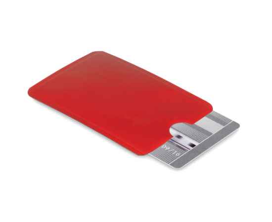 Чехол для кредитной карты, красный, Цвет: красный, Размер: 9x6 см, изображение 4