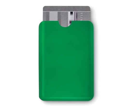 Чехол для кредитной карты, зеленый-зеленый, Цвет: зеленый-зеленый, Размер: 9x6 см, изображение 2