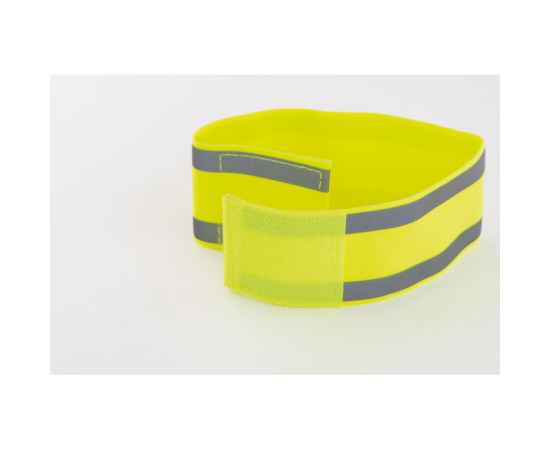 Спортивный браслет из лайкры, неоновый желтый цвет, Цвет: неоновый желтый цвет, Размер: 35x4.5 см, изображение 3