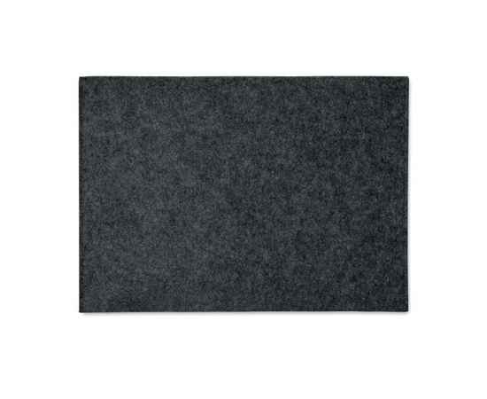 Чехол для ноутбука из фетра, каменный серый, Цвет: темно-серый, Размер: 37x26 см, изображение 2
