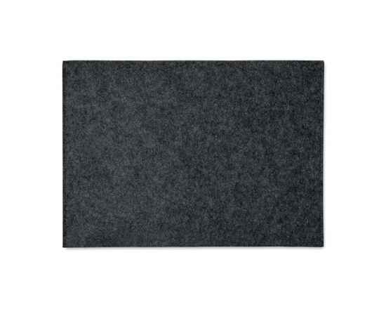 Чехол для ноутбука из фетра, каменный серый, Цвет: темно-серый, Размер: 37x26 см, изображение 7