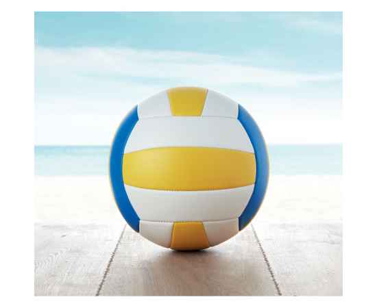 Мяч волейбольный, многоцветный, изображение 5