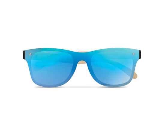 Солнцезащитные очки сплошные, синий, Цвет: синий, Размер: 14x14x4.5 см, изображение 3