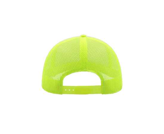 Бейсболка 'RAPPER', 5 клиньев, пластиковая застежка, желтый с белым,100% полиэстер,плотность 80 г/м2, Цвет: светло-зеленый, серый, изображение 4