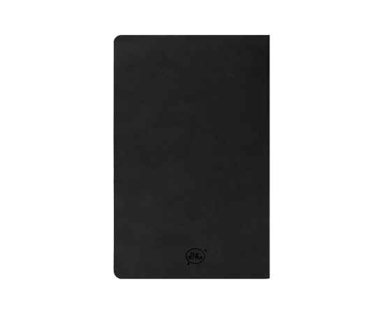 Бизнес-блокнот ALFI, A5, черный, мягкая обложка, в линейку, Цвет: Чёрный, изображение 3