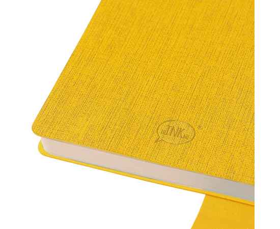 Бизнес-блокнот А5  'Provence', желтый , мягкая обложка, в клетку, Цвет: желтый, изображение 6