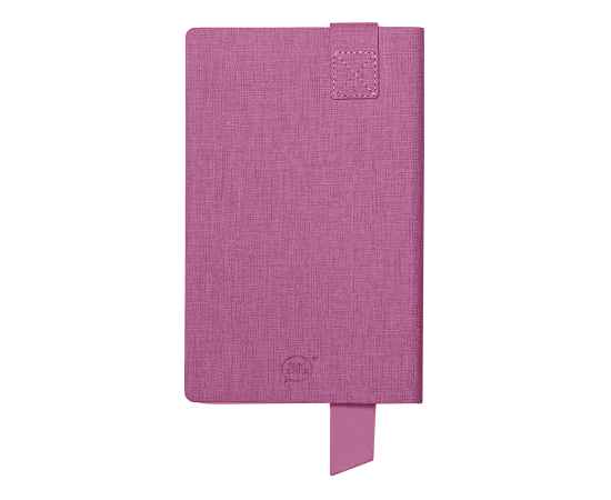 Бизнес-блокнот А5  'Provence', розовый , мягкая обложка, в клетку, Цвет: розовый, изображение 3