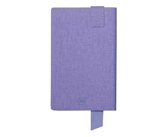Бизнес-блокнот А5  'Provence', сиреневый, мягкая обложка, в клетку, Цвет: сиреневый, изображение 3
