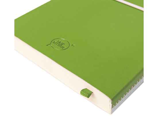 Бизнес-блокнот А5  'Franky' , зеленый/белый,  в линейку, Цвет: зеленый, изображение 7
