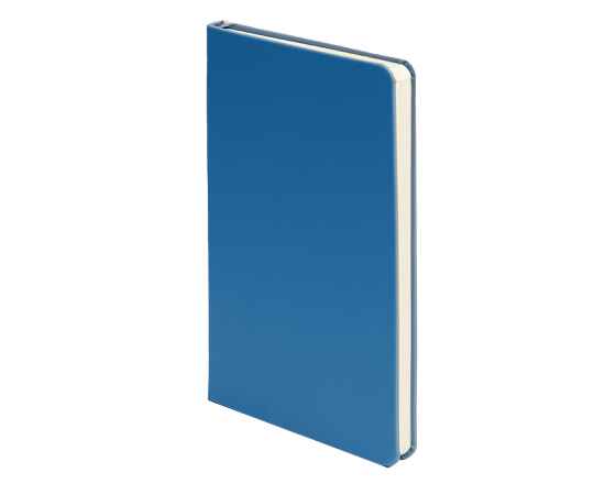Ежедневник недатированный SIMPLY FLEX, А5,  голубой, кремовый блок, в линейку, Цвет: голубой, изображение 6