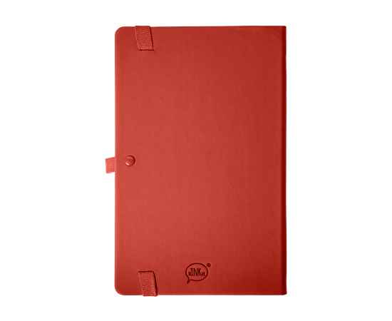 Бизнес-блокнот GLORI, A5, красный, твердая обложка, в линейку, Цвет: красный, изображение 3