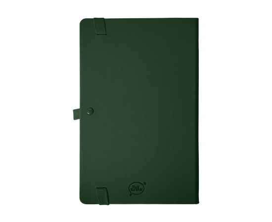 Бизнес-блокнот GLORI, A5, темно-зеленый, твердая обложка, в линейку, Цвет: зеленый, изображение 3