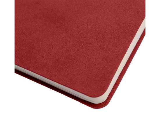 Бизнес-блокнот ALFI, A5, красный, мягкая обложка, в линейку, Цвет: красный, изображение 6