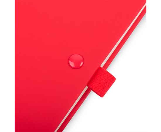Бизнес-блокнот А5 FLIPPY, красный, твердая обложка, в линейку, Цвет: красный, изображение 2