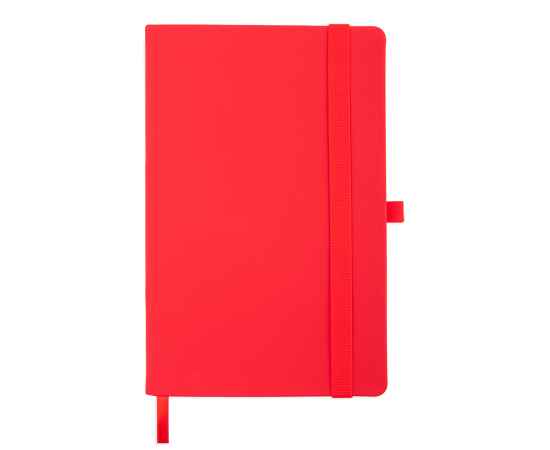 Бизнес-блокнот А5 FLIPPY, красный, твердая обложка, в линейку, Цвет: красный, изображение 3